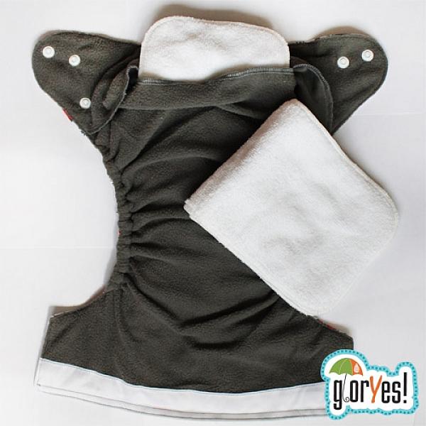 Многоразовый подгузник GlorYes! OPTIMA Бабочки 3-15 кг + два вкладыша от GlorYes! Многоразовый подгузник GlorYes! OPTIMA Бабочки 3-15 кг + два вкладыша от GlorYes!