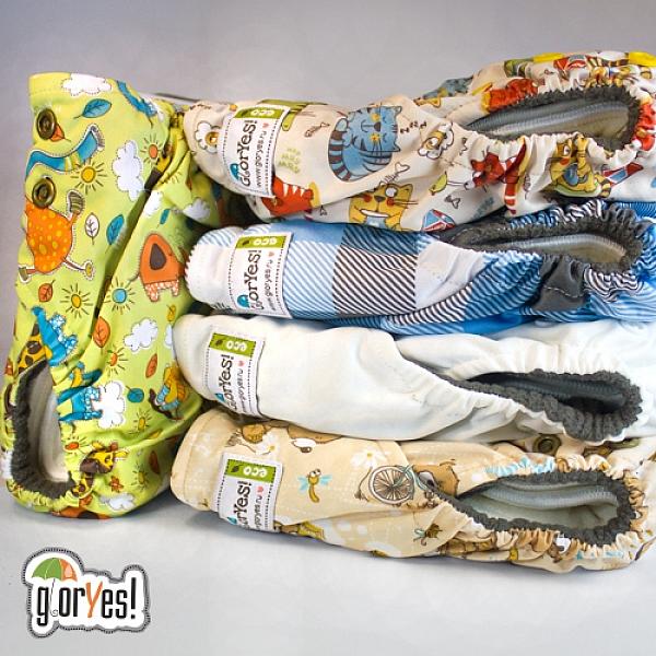 Многоразовый подгузник GlorYes! PREMIUM Сафари 3-18 кг + два вкладыша от GlorYes! Многоразовый подгузник GlorYes! PREMIUM Сафари 3-18 кг + два вкладыша от GlorYes!