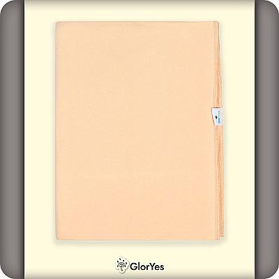 Трикотажная пеленка GlorYes! Персиковый пирог 120х90 см