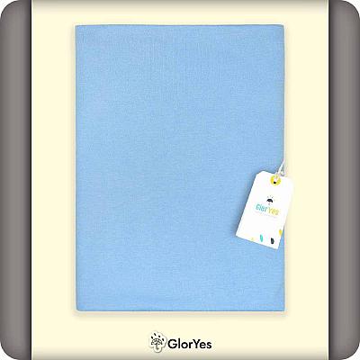Трикотажная пеленка GlorYes! Васильковые сны 120х90 см