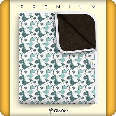 Впитывающая пеленка GlorYes! PREMIUM Динозавры 120х100 см